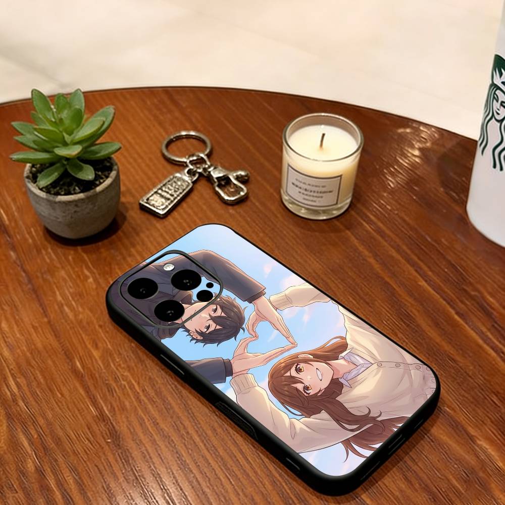 

Horimiya Phone Case Soft Silicone black For IPhone 17 16 15 14 13 12 11 X XR Plus Pro Max Plus iPhone17ProMax
