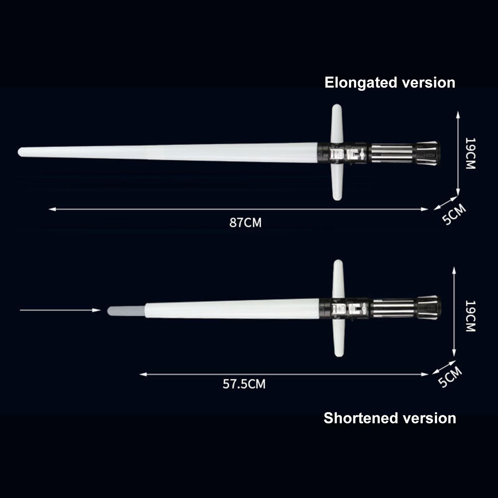 Семицветный выдвижной световой меч FX — фото 10