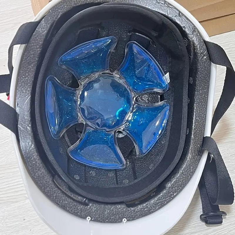 Pvc Gel Ice Pack Reusable Cooling Pad For Helmets & Hats Portable Brain Cooling Pad Outdoor Activities & Summer Sun Protection