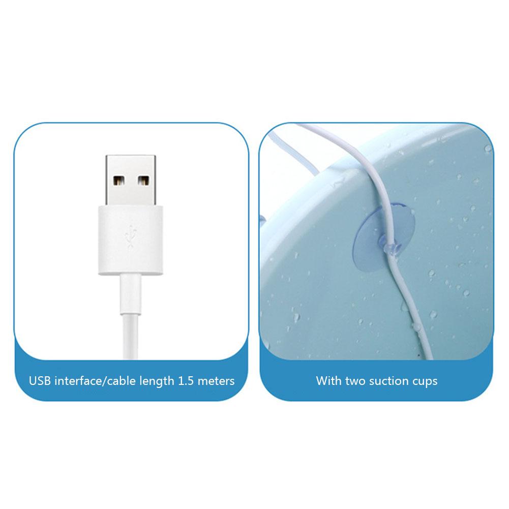 Ultrasonic Turbo Washing Machines Wheel Bubble Portable Washing Machines Multifunction Cleaning Low Noise for Business Trip