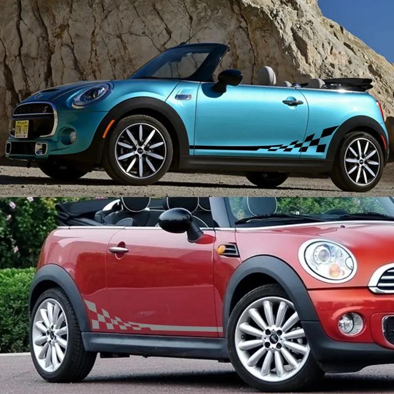 Car Side Vinyl Stickers For Mini Cooper R56 R57 R58 R50 R52 R53 R59 R61 Countryman R60 F60 F55 F56 F54 Tuning Auto Decal Sticker