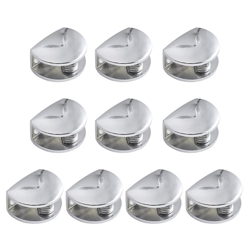 Modern Metal Glass Clips Multipurpose Glass Brackets Multifunction  Metal Glass Fixtures for DIY Projects & Retail Displays
