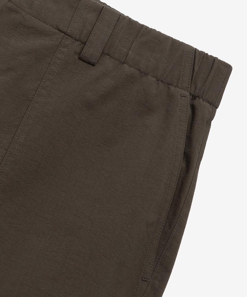 MINDBRIDGE Relax Fit Cool Cotton Brown Half Pants