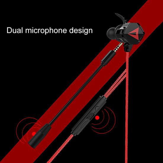 Universal In-Ear Stereo Earphone Gaming Headphone with Mic for Android iPhone