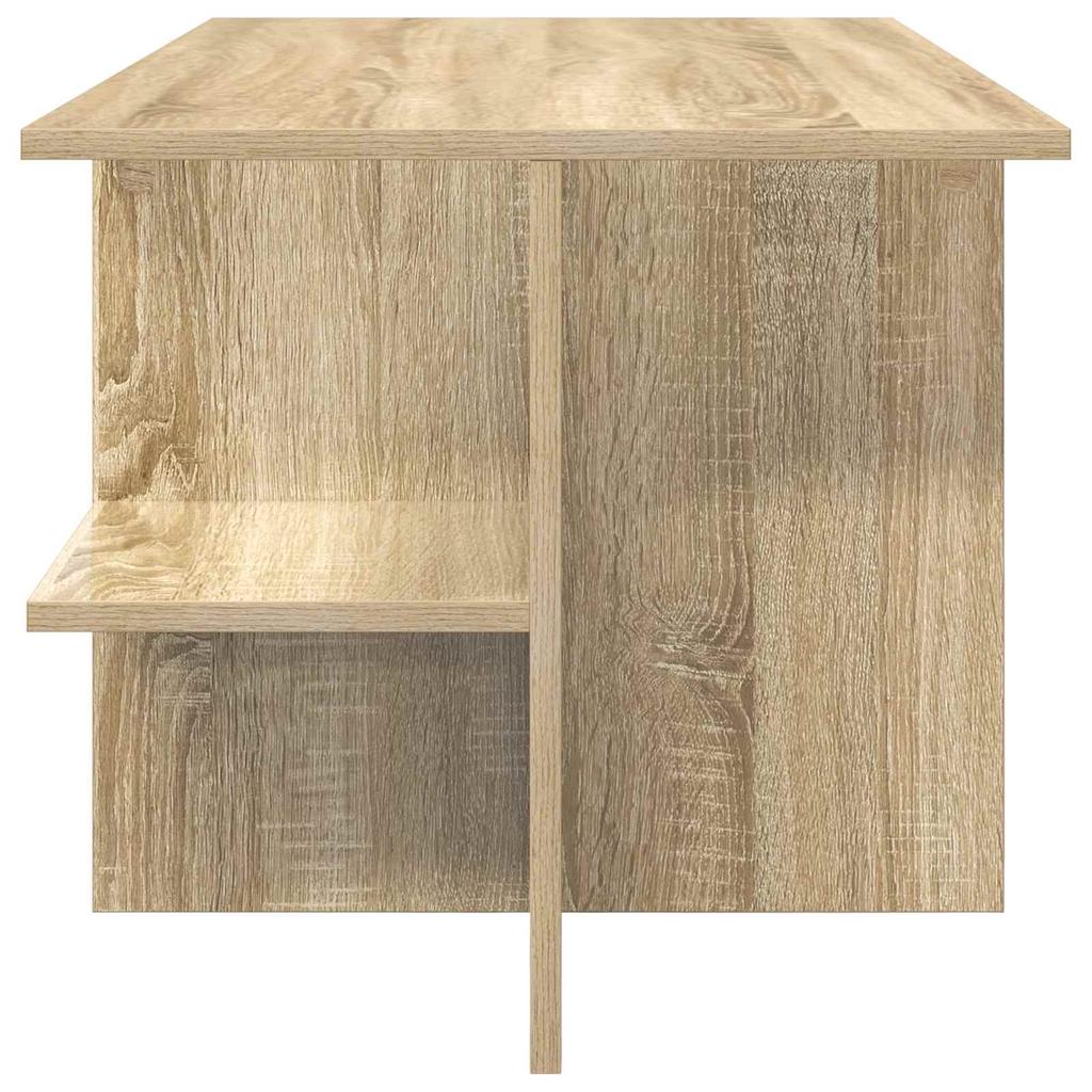 Coffee Table Sonoma Oak 87 X 50 X 45 Cm Particleboard