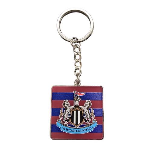Newcastle United FC 1995-95 Away Keyring And Badge Set