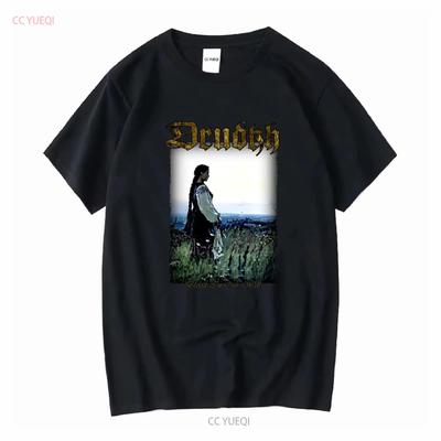 Drudkh Blood In Our Wells T Shirt  Black Cotton Men S To 5XL PM713 Vintage Washed Comfortable Casual Streetwear Soft Breathable