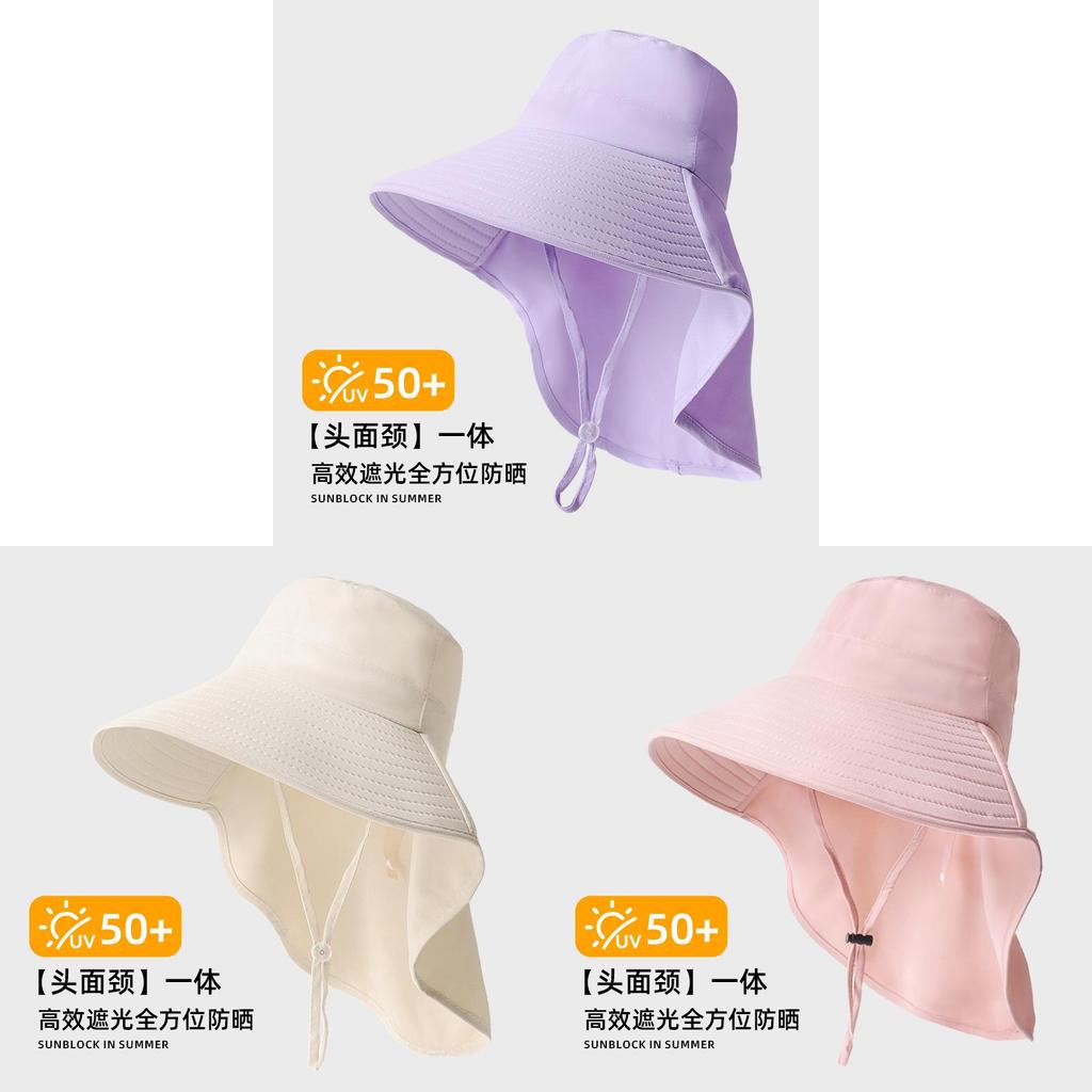 Summer Outdoor Sun Hat With Large Brim Uv Protection For Hiking And Fishing Enthusiasts