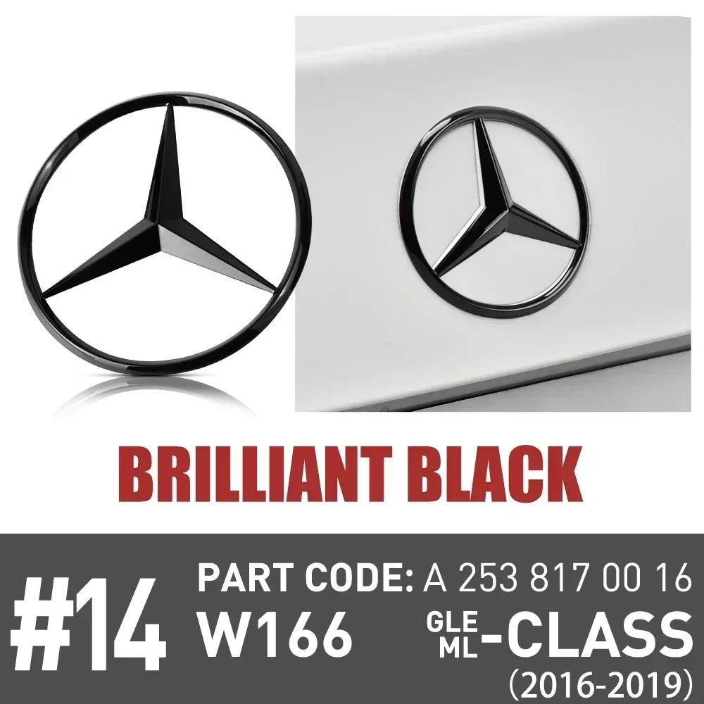 

Car Sticker For Mercedes Benz For Mercedes Benz GLE-class ML GLE63 AMG W166 2016-2019 3D ABS Original Car Rear Trunk Badge Stick