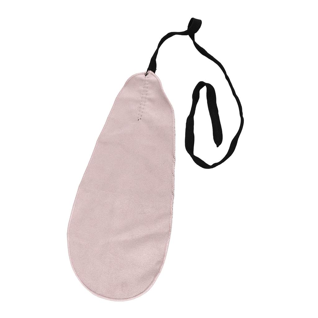 Saxophone Cleaning Cloth A Shape Cloth Cleaner Tool Accessory for Piccolo Flute Sax Champagne