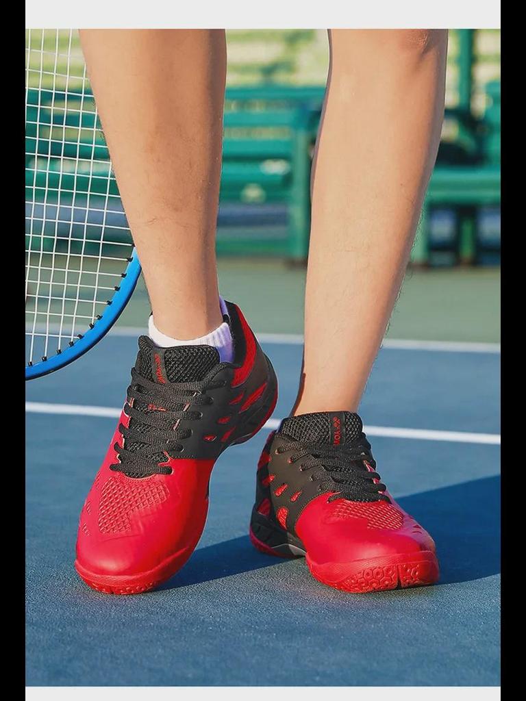 Men's Large Size Cross-Border Badminton & Tennis Training Shoes with Cowhide Sole