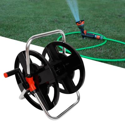 Enrouleur de tuyau d'arrosage de 35 mètres pour voiture, étagère de rangement pour tuyau d'arrosage, support de rangement pour corde.