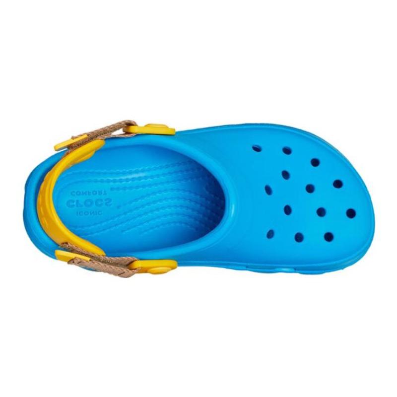 Crocs Comfortable Non-Slip and Abrasion Resistant Children's Sandals Ocean Blue Children's Model