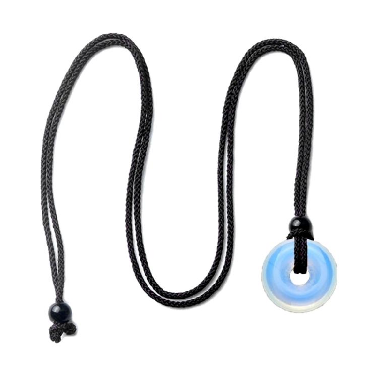 Natural Crystal Agate Aesthetic Necklace Fashion Simple Clavicle Chain Women