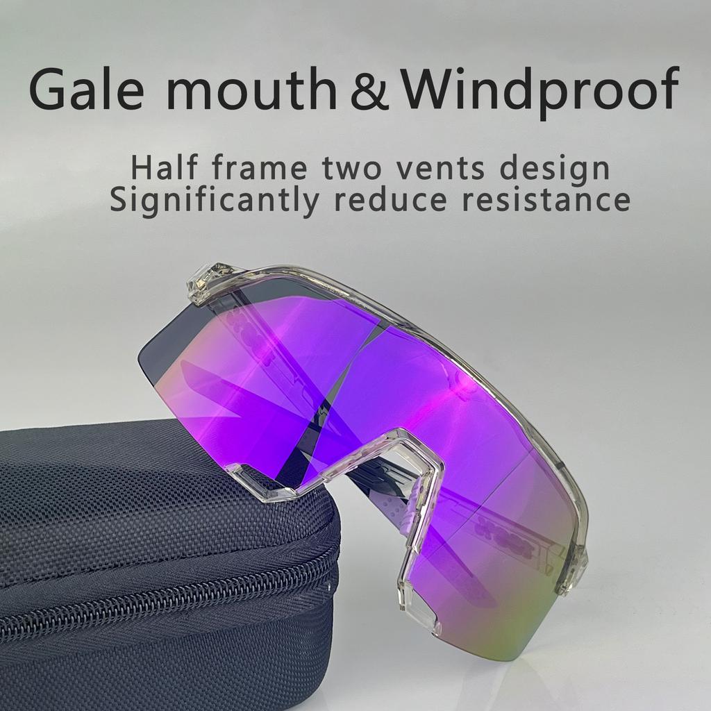 Road Running Bicycle Goggles Driving Cycling Glasses for Men Women Outdoor Sport Baseball Softball Bike