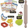 Kit créatif - lisciani - montessori box - le goût - création de biscuits - moules alimentaires - atelier pâtissier