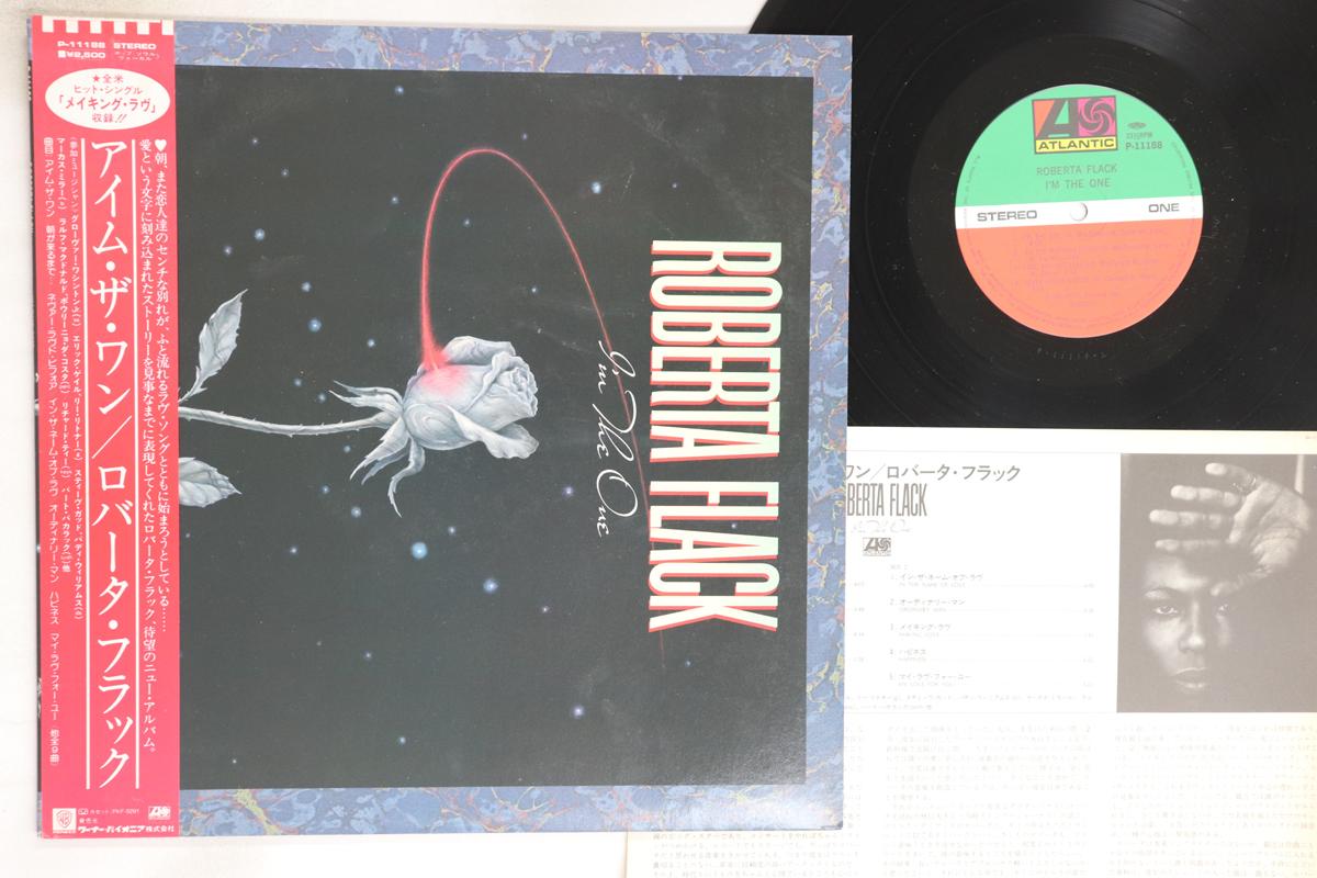 

LP Record ROBERTA FLACK - I m The One P11188 ATLANTIC 1982 Japan Obi Soul/Funk Used