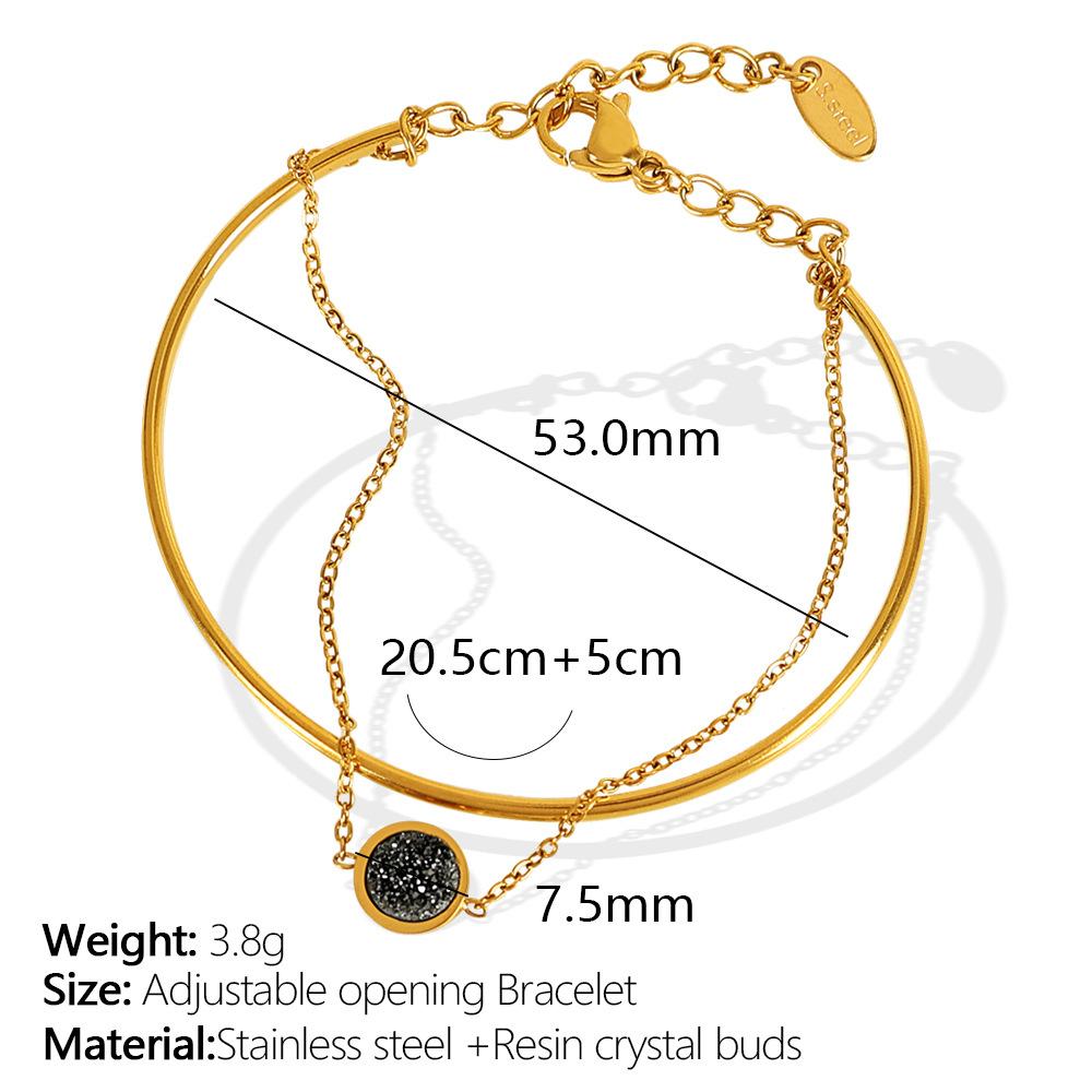 Новый женский браслет простой и универсальный высококачественный ручной работы браслет-цепочка браслет женский