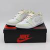 DM7837-103 Nike Air 1 Retro Low White Ghost Green Black Grey  (Men's)