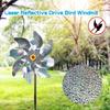 5PCS Bird Repeller Reflective Windmill Bird Repellent Anti Birds Windmill Spinner Child Windmill Garden Orchard Protection