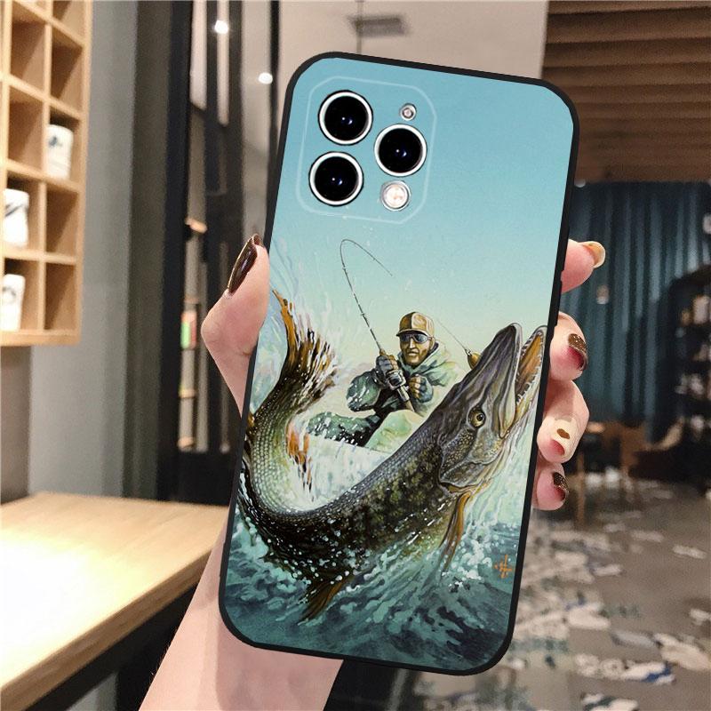 

Чехол для телефона Bass Fish Fisherman для iPhone Samsung Galaxy Redmi Xiaomi Oppo OnePlus Note SA 7 8 9 10 11 12 13 14 20 21 22 23 53 54 Pro Max Plus Ultra Xiaomi Redmi Note 9 Pro