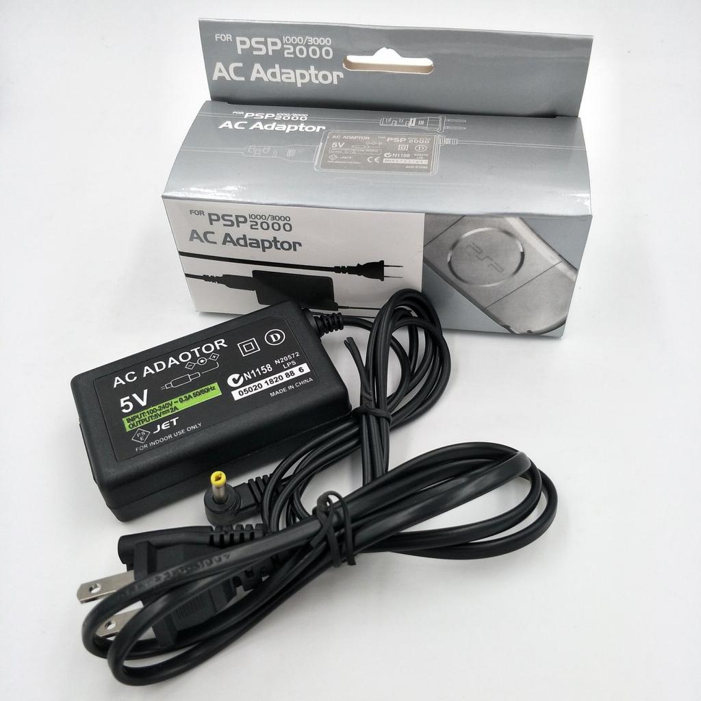 EU US Zástrčka 5V AC Adaptér Nástěnná Nabíječka Napájecí Zdroj pro Sony PSP 1000/2000/3000