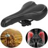 Sponge Non Slip Bike Seat Saddle Replacement Accessory for Mountain Road Bicycle(black 112 Bike Saddle)