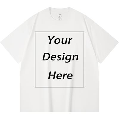 230 GSM 100% Cotton T-Shirt Customized Pattern Print Men Women Tees