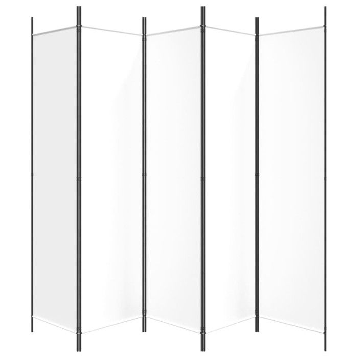VidaXL Room Divider 5 Panels Folding Room Separator Divider Privacy Screen Paravent Living Room Decoration 350186