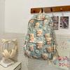 School bag Korean version ins cute cartoon bear print element ulzzang versatile soft girl flower back