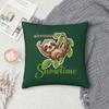 XMas Sloth Kawaii Holidays Gifts Square Pillowcase Cushion Cover Pillow Case Throw Pillow Cover for Home Sofa Living Room
