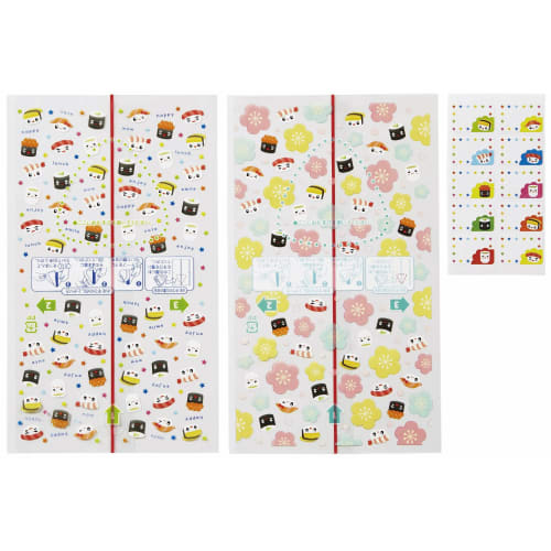 

Torune Made in Japan Onigiri Wrap Film Sheets, Character Bento, Deco Bento, Convenience Store Style, Sushi, 30 Sheets, P-3263