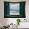 VIKAMA Atmospheric Landscape Tapestry Bedroom  Living Room Sofa Backdrop Guesthouse  Dormitory Decorative Hanging Tapestry