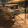 Camping Folding Table, Lightweight Oxford Roll Up Table, Portable Aluminum Alloy, Tourist Tables, Camping Equipment, Outdoor