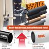 Door Security Bar for Home & Travel  Adjustable Heavy Duty Anti-Burglar Door Stopper Stick,Anti-Slip Base for Front, Patio