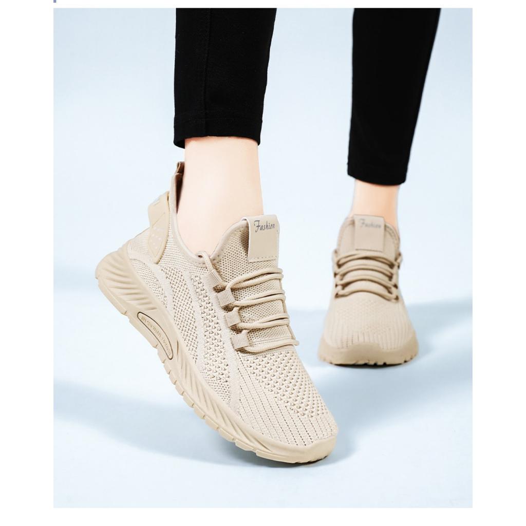 Chaussures Femme, Chaussures Femme Grande Taille Semelle Souple Ne Fatigue Pas Chaussures Fei Wei, Baskets Décontractées Chaussures de Running