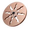 1 4 7 Inch Empty Tape Reel 8 Holes Aluminum Alloy Open Reel Sound Tape Empty Reel for Reel to Reel for ReVox Studer Gold