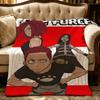 anime F-Fire Force-e Throw Thick Comfort Flannel Quilt, Multi-scene Use Indoor Outdoor Daily Nap