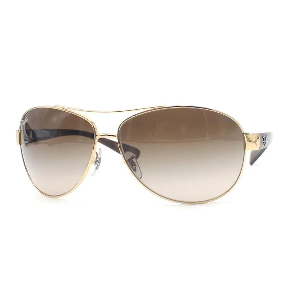 Ray-Ban RB3386 001/13 (67) Gold + Brown Two-Tone Sunglasses
