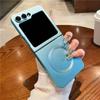 For Samsung Galaxy Z Flip 7 6 5 4 3 5G Z Flip5 Flip6 Luxury Magnetic Phone Case For Magsafe Wireless Charging Soft Cover