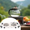 Countertop Double Burner 2000W Electric Cooktop for Kitchen Camping Steaming