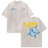 Rapper Quevedo EL BAIFO 2026 Album T-shirt Lavaggio Vintage Unisex Donna Harajuku Hip Hop Street T-shirt Top Estivi T-shirt Girocollo