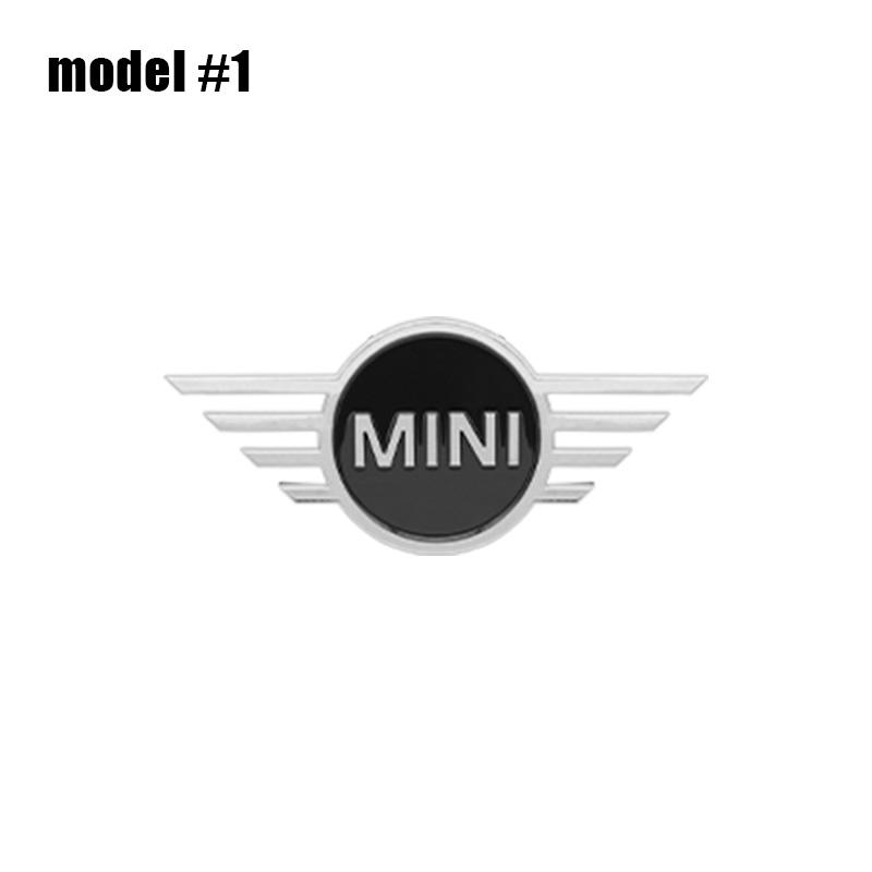 1Pcs 11.6cm 14.5cm Car Front Hood Cover Stickers Trunk Logo Auto Badge For c333 Cooper JCW WORKS R55 R56 F55 F56 R57 R58 R59 R60 333c