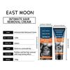 East Moon Men‘s Hair Removal Cream For Armpit Arms Chest Legs Body Gentle Formula With Vitamin E Aloe Vera Shea Butter Smooth Skin Moisturizing 120g