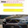2Pcs Support Grill Bar V Brace Wrap For BMW F30 F31 F32 F33 F34 F01 F02 F03 Front Grille Trim Strips Cover Frame Decor Stickers