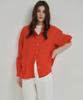 LOSSYROW Flow Sheer Shirt Red