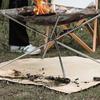Portable Fire Pit for Camping BBQ Outdoor Steel Mesh  Grill Quick Assembly Durable Lightweight Travel Picnic Camping Net