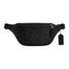 Warren 29 Borsa da Petto a Tracolla con Chiusura a Zip Monogramma Classico in Tela Rivestita e Pelle Borsa da Vita Grande da Uomo CW369-QBMI5