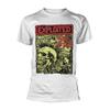 Exploited Punks Not Dead (White) Unisexs TShirt Unisexs