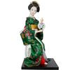 Bambole Geishe Giapponesi Decorative da 12 Pollici Figura Kimono per Decorazione Soggiorno e Ufficio O Regalo Culturale